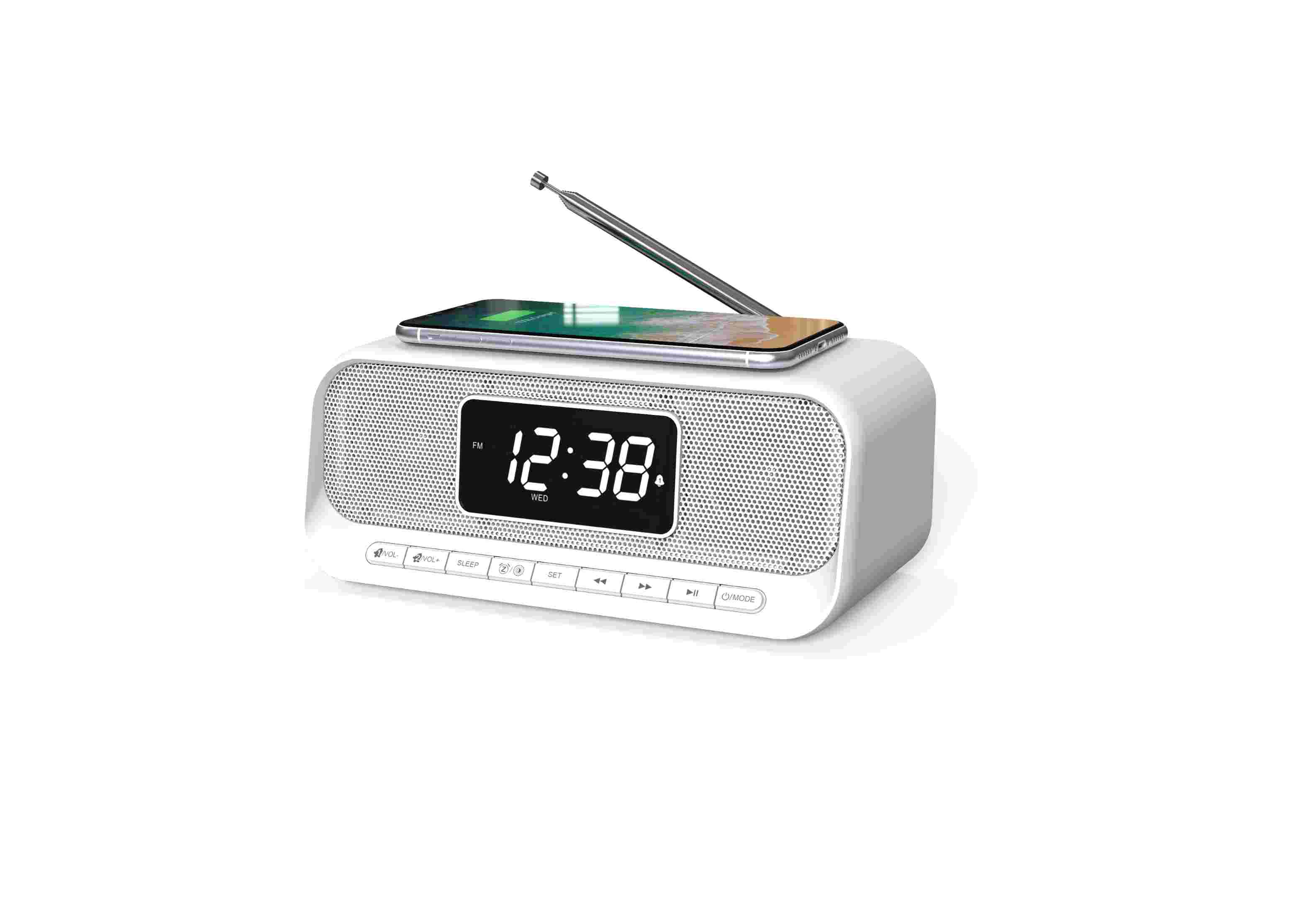 Wireless Charging Radio with Bluetooth
